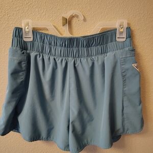 Columbia Women's Light Blue Athletic Shorts